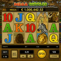Betano - Mega Moolah Slot Game - Progressive Jackpot
